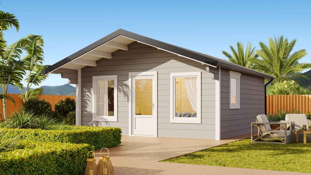 Ecovista 30 m² Scandinavian timber cabin