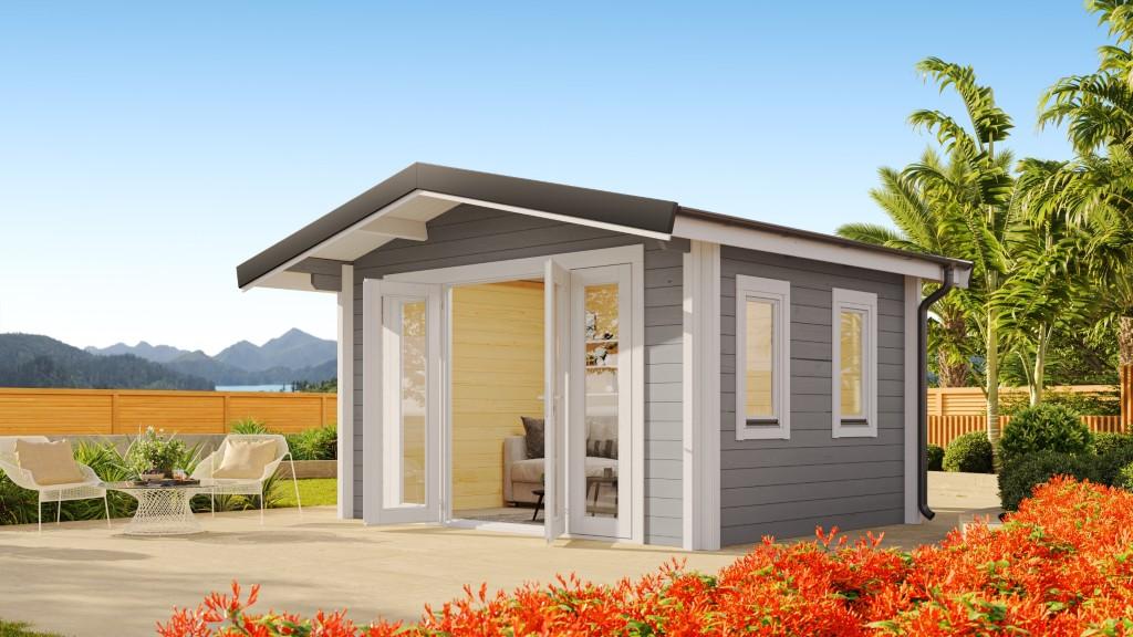 Foss 10 m² Scandinavian timber cabin