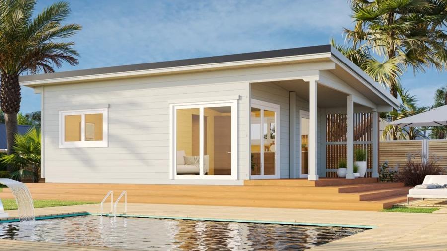 Fjordine 56m² One-Bedroom timber cabin