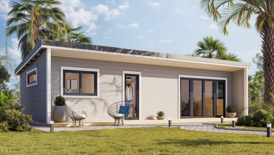 Mistica 55m² One-Bedroom timber cabin